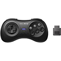 Los mejores  - 8Bitdo M30 2.4G Wireless Gamepad for the Original for Sega Mega Drive-Genesis - Black (Electronic Games) [Importación…